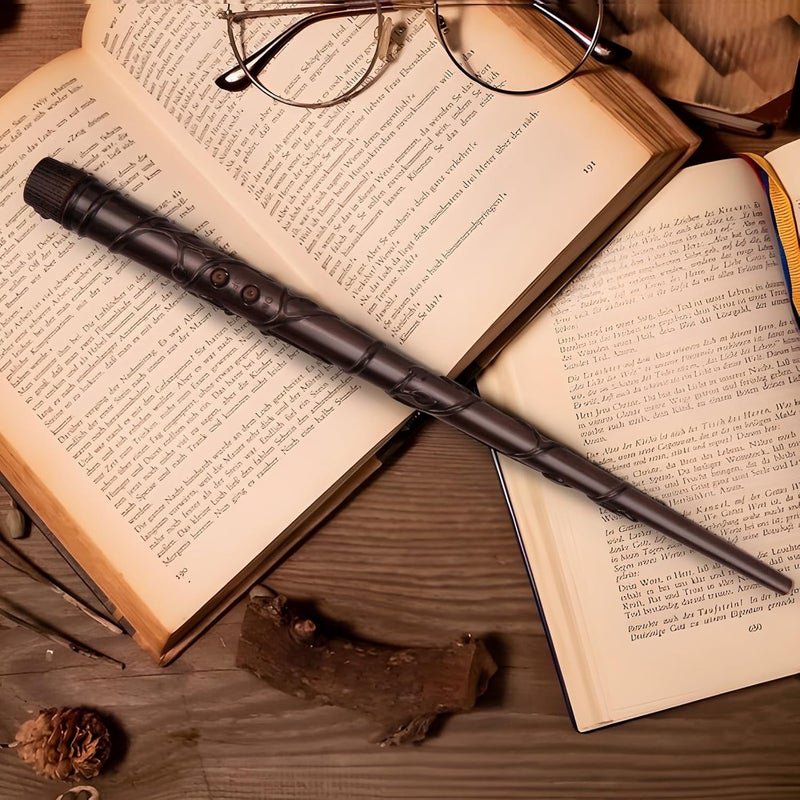 ORIENTAL CHERRY Halloween Decorations - Floating Candles with Wand - 12 Pcs Magic Flickering Warm Light Flameless Floating LED Candle Christmas Decor - Stocking Stuffers for Indoor Classroom Bedroom Party - Image 5